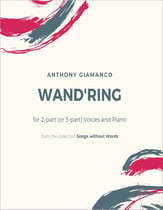 WAND'RING Two-Part choral sheet music cover